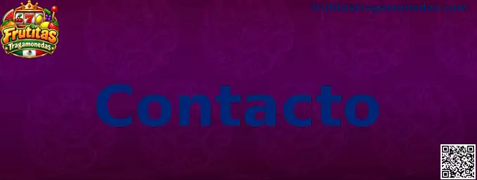 Sección de contacto de Frutitas Tragamonedas