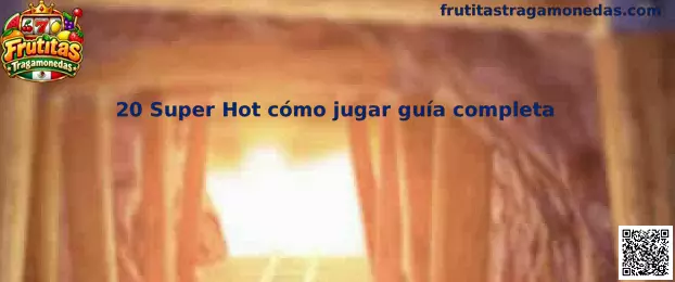 Imagen ilustrativa de 20 Super Hot, tragamonedas de frutas con cinco rodillos y veinte líneas de pago
