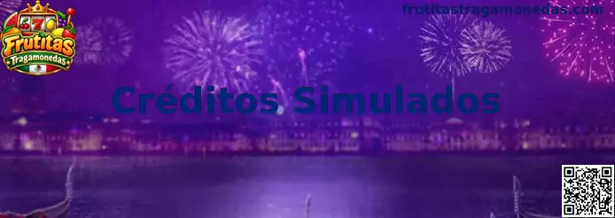 Demostración y panel de créditos simulados en Frutitas Tragamonedas