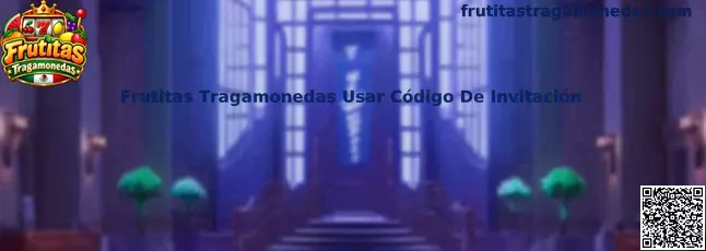 Guía visual sobre cómo usar un código de invitación en Frutitas Tragamonedas